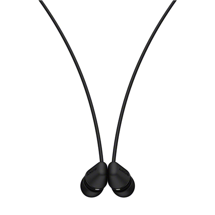 Belaidės į ausį įdedamos ausinės Sony WI-C200B, juodos