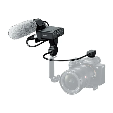 Sony XLR-K3M skaitmeninis XLR garso adapterių rinkinys su šautuvo mikrofonu | Sony