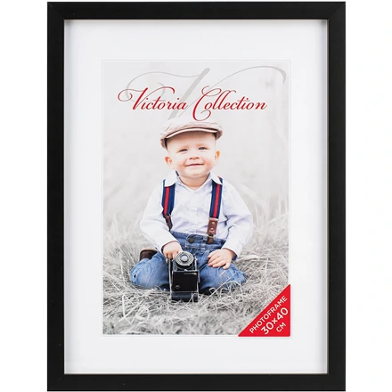 Nuotraukų rėmelis Victoria Collection | Cubo Photo Frame 30x40, Juodas