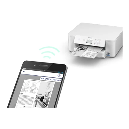 Epson | Spausdintuvas | WF-M4119DW | Inkjet | Mono | Wi-Fi | Baltas