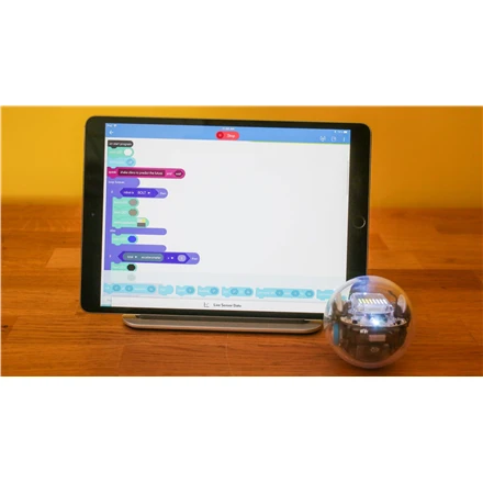 Sphero Smart žaislas Bolt Wi-Fi, Bluetooth, Sphero Bolt - išmanus žaislas išmokti koduoti žaidžiant., iOS ir Android, Baterijos garantija 6 mėn.