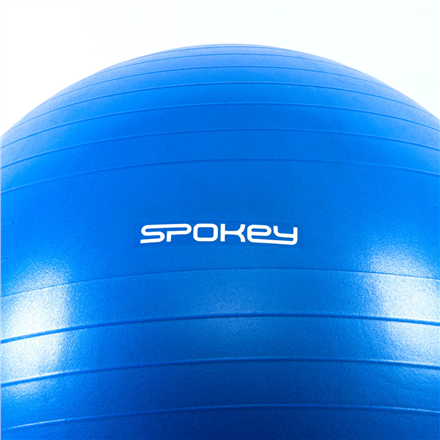 Spokey FITBALL III Gimnastikos kamuolys, Neslystantis, Apsaugos nuo sprogimo sistema, 65 cm, 300 kg, Mėlyna, PVC