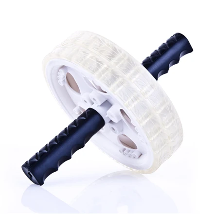 Spokey TWIN B II Double Roller, Vienas dydis, Baltas/juodas