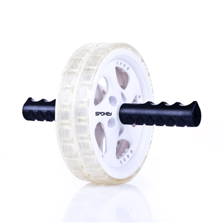Spokey TWIN B II Double Roller, Vienas dydis, Baltas/juodas