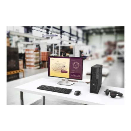Stacionarus kompiuteris Dell QCS1255 | Pro | Desktop | Slim | AMD Ryzen 7 | 8700G | Internal memory 16 GB | DDR5 | 512 GB | Intel Integrated Graphics | Klaviatūros kalba: No keyboard | Windows 11 Pro | Garantija 36 mėn.