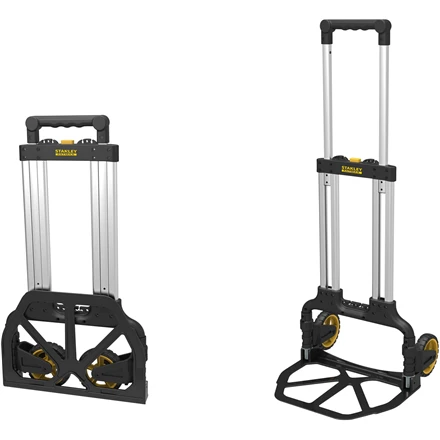 Stanley Fatmax Sack Barrow Folding Aliuminio 70 kg FXWT-705 Juodas, Sidabrinis