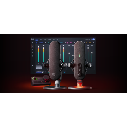 SteelSeries | Alias | Gaming Mikrofonas | Juodas
