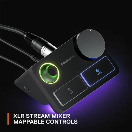 SteelSeries | Gaming Mikrofonas | Alias Pro | Juodas
