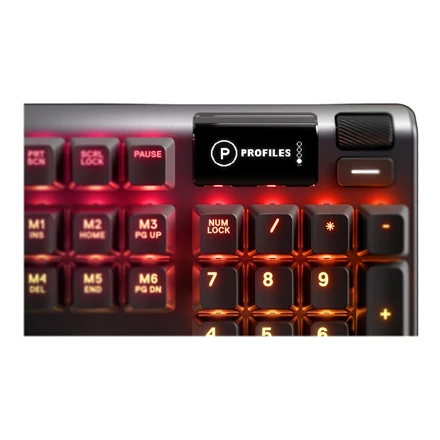 Klaviatūra SteelSeries Apex 5, US kalba, Juodos spalvos
