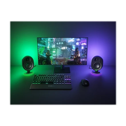 Kompiuterio kolonėlės SteelSeries Arena 7, Juodos spalvos