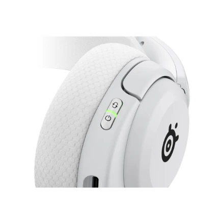 SteelSeries Arctis Nova 5P balta ausinė su valdymo mygtukais