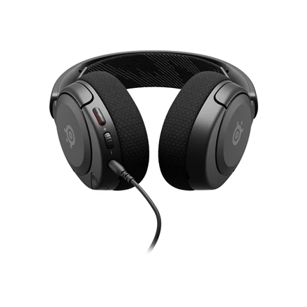 Ausinės žaidimams Arctis Nova 1 Over-Ear, Su mikrofonu, Juodos spalvos