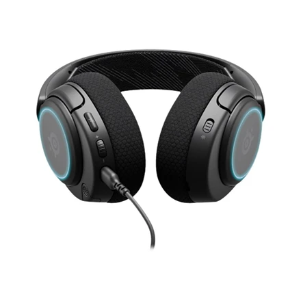 Ausinės žaidimams su mikrofonu SteelSeries Arctis Nova 3 Over-Ear, Juodos spalvos