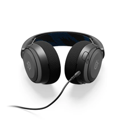 Ausinės žaidimams su mikrofonu SteelSeries Arctis Nova 1P Over-Ear, Juodos spalvos