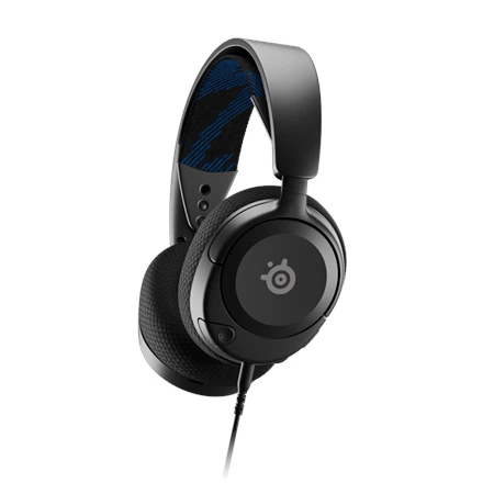 SteelSeries Ausinės Žaidimams Arctis Nova 1P Over-Ear, Su mikrofonu, Juodas, Noise canceling