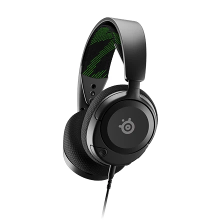 SteelSeries Ausinės Žaidimams Arctis Nova 1X Over-Ear, Su mikrofonu, Juodas, Noice canceling
