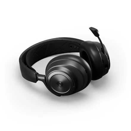 Belaidės ausinės žaidimams SteelSeries Arctis Nova Pro, Skirta PC ir PlayStation, Juodos spalvos