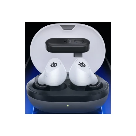 SteelSeries Arctis GameBuds belaidės ausinės skirtos PC/PS, Baltos