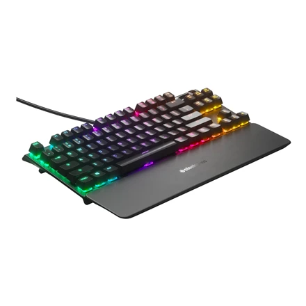 Belaidė žaidimų klaviatūra SteelSeries Apex Pro TKL 2023, su RGB LED pašvietimu, US išdėstymas (64865)