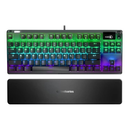 Belaidė žaidimų klaviatūra SteelSeries Apex Pro TKL 2023, su RGB LED pašvietimu, US išdėstymas (64865)