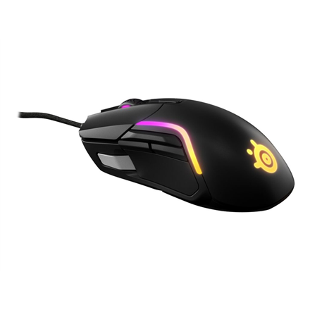 SteelSeries | Pelė žaidimams | Optinė | su laidu | Juodas | Rival 5 | Yes