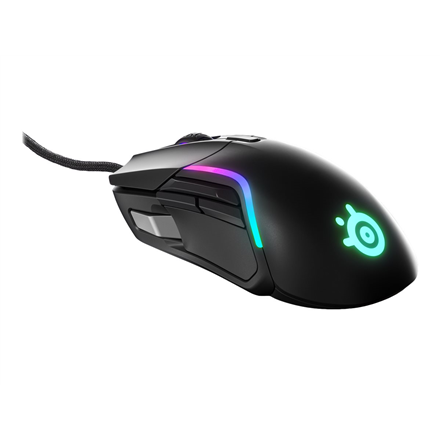 SteelSeries | Pelė žaidimams | Optinė | su laidu | Juodas | Rival 5 | Yes