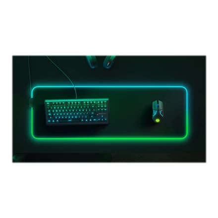 Medžiaginis pelės kilimėlis žaidimams SteelSeries QcK Prism Cloth RGB XL