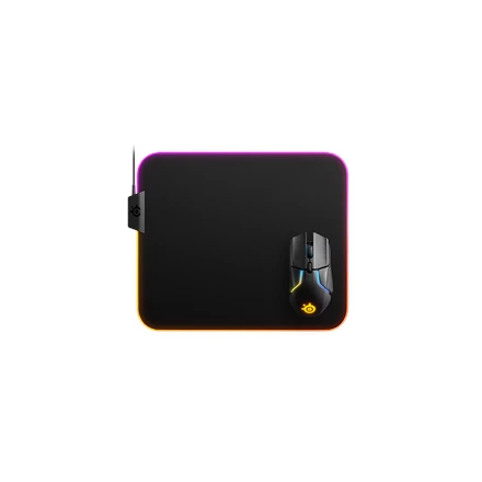 Medžiaginis pelės kilimėlis žaidimams SteelSeries QcK Prism Cloth RGB XL