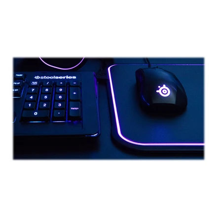 Medžiaginis pelės kilimėlis žaidimams SteelSeries QcK Prism Cloth RGB M