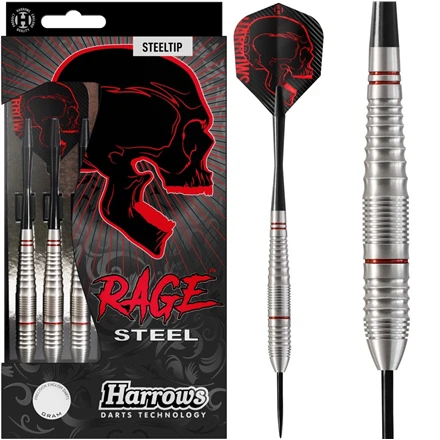Harrows Darts strėlytės steeltip RAGE 3x23gR