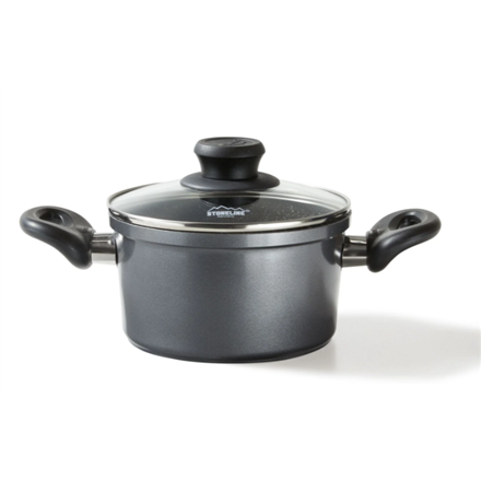 STONELINE® Gaminimo puodas 18 cm su dangčiu | CLASSIC | 6741