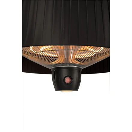 SUNRED | Šildytuvas | ARTIX C-HB, kompaktiškas šviesus pakabinamas | Infraraudonųjų spindulių | 1500 W | Juodas | IP24