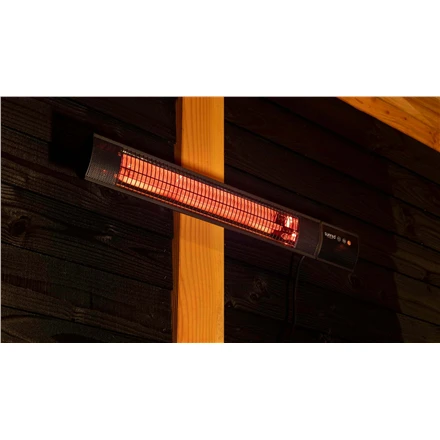 Sunred sieninis šildytuvas RD-DARK-25, 2500 W, Juodas