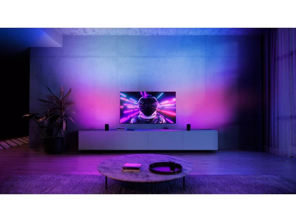 Šviestuvas Philips Hue Play Wall Washer, juodos spalvos, 2 vnt.