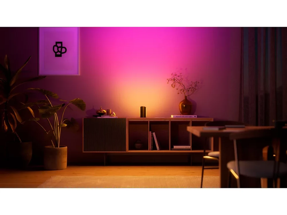 Šviestuvas Philips Hue Play Wall Washer, juodos spalvos, 2 vnt.