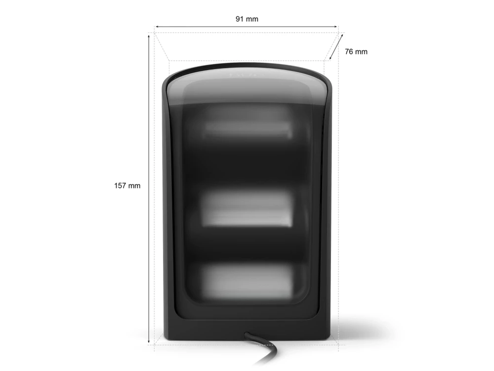 Šviestuvas Philips Hue Play Wall Washer, juodos spalvos, 2 vnt.