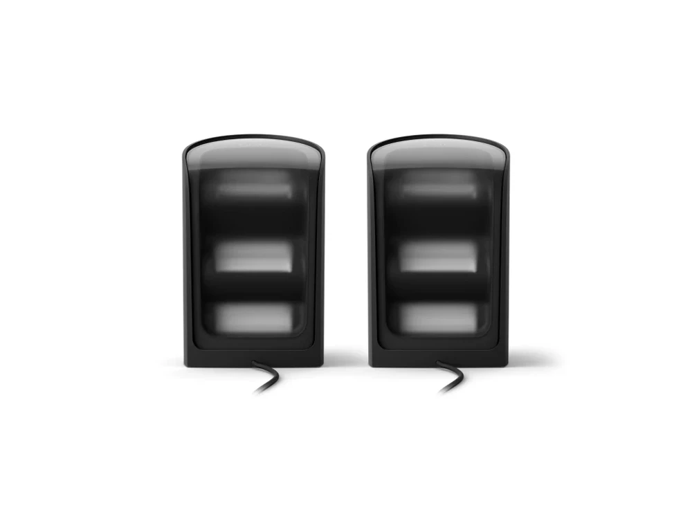 Šviestuvas Philips Hue Play Wall Washer, juodos spalvos, 2 vnt.