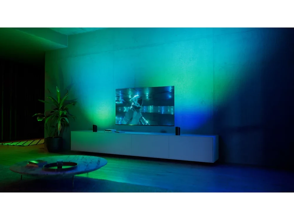 Šviestuvas Philips Hue Play Wall Washer, juodos spalvos, 2 vnt.