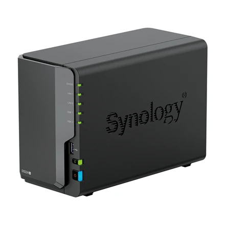 Serveris DS224+ SYNOLOGY NAS STORAGE TOWER 2BAY | Be HDD | Be RAM