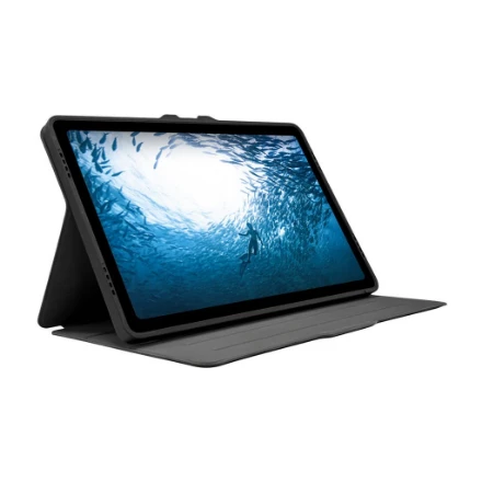 TARGUS CLICKIN DĖKLAS, SKIRTAS SAMSUNG TAB A9+, Juodas