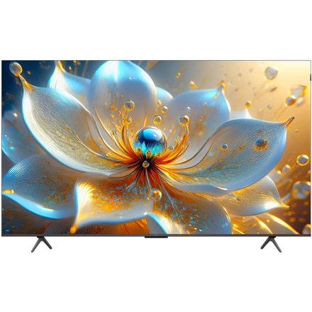 Televizorius TCL 4K QLED TV | 55T8C | 55 | Smart TV | Google TV | Juodas