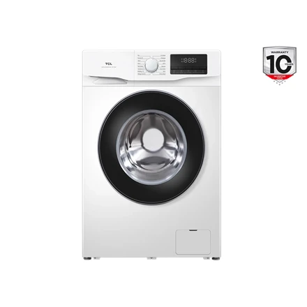 TCL | Skalbimo mašina | FF0610WB0 | Energy efficiency class B | Front loading | Skalbimo talpa 6kg | 1000 RPM | Gylis 45 cm | Plotis 60 cm | LED | Steam function | Baltas