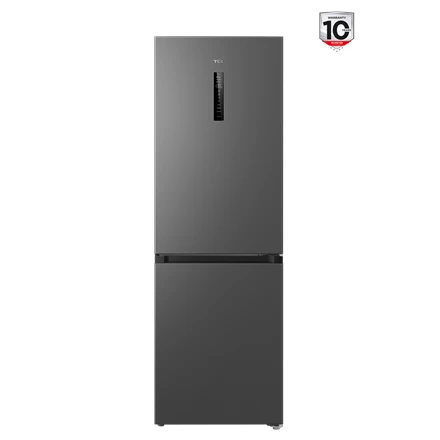 TCL Šaldytuvas | RP340BSD1 | Energy efficiency class D | Free standing | Combi | Height 185 cm | No Frost system | Šaldytuvas net capacity 223 L | Šaldiklis net capacity 117 L | Ekranas | 35 dB | Pilkas