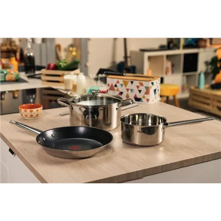 Tefal Keptuvė nelipnia danga COOK EAT B9220604, 28 cm, nerūdijantis plienas