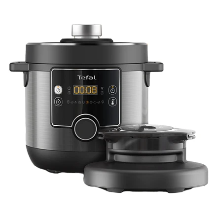 TEFAL | Turbo virtuvės ir kepimo daugiafunkcis puodas | CY7788 | 1200 W | 7,6 l | Programų skaičius 15 | Juodas