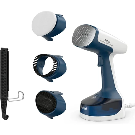 TEFAL Hand Travel Steamer | DT7130 | Handheld | 1400 W | 0.15 L | 25 g/min | Mėlyna/Baltas