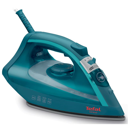 TEFAL FV1712 Garų lygintuvas, 2000 W, Vanduo tank capacity 200 ml, Continuous steam 24 g/min, Steam boost performance 85 g/min, Žalias