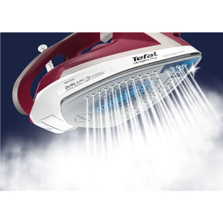 TEFAL | FV6810E0 Ultragliss Plus | Garų lygintuvas | 2800 W | Vanduo tank capacity 270 ml | Continuous steam 50 g/min | Steam boost performance 250 g/min | Raudona/Baltas