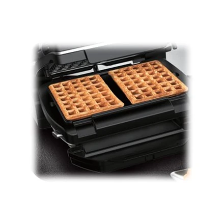 Elektrinė kepsninė Tefal OptiGrill+ + Vaflių plokščių rinkinys GC716D12