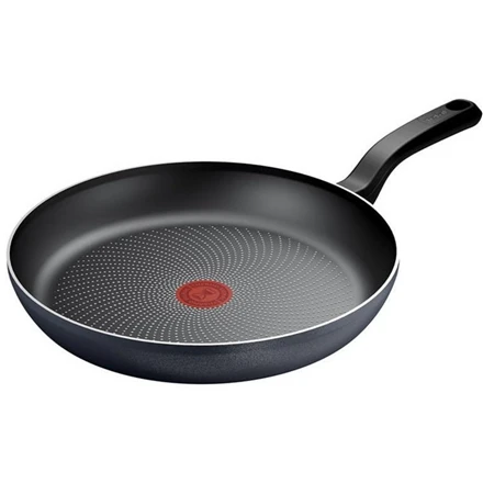 TEFAL keptuvė | H0560442 | Kepimui | 24 cm skersmuo | Tinka indukcinei kaitlentei | Fiksuota rankena | Juodas